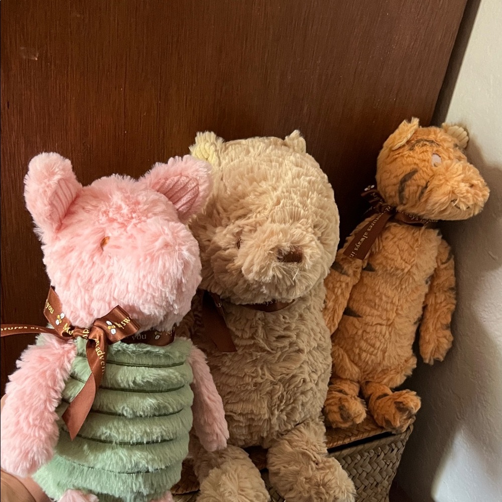 Disney Pink and Green Piglet Plush